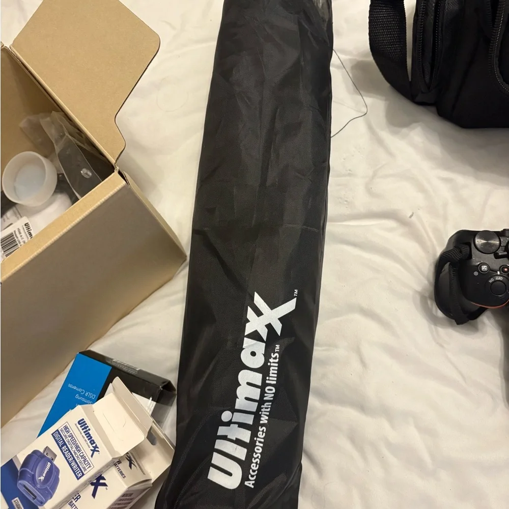 Nikon D3500 with accessories